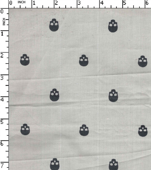97% Cotton 3% Lycra Printed Plain Skull