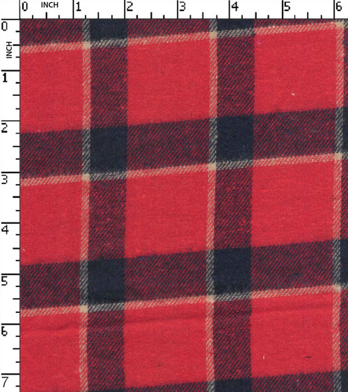 100% Cotton Yarn Dyed Twill Medium Check