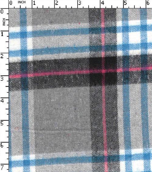 100% Cotton Yarn Dyed Twill Big Check