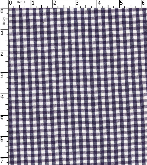 97% Cotton 3% Lycra Yarn Dyed Plain 3Mm Gingham Check
