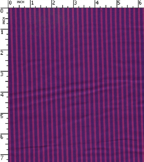 100% Cotton Printed Satin 2Mm Stripe