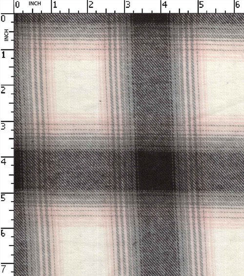 100% Cotton Yarn Dyed Twill Big Check