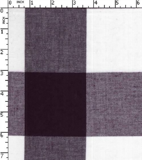 100% Cotton Yarn Dyed Twill Tom Tom Check