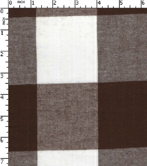 100% Cotton Yarn Dyed Twill Tom Tom Check