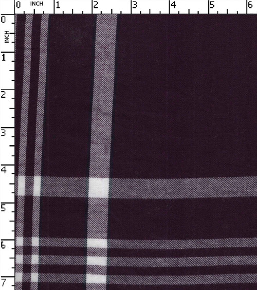 100% Cotton Yarn Dyed Twill Big Check