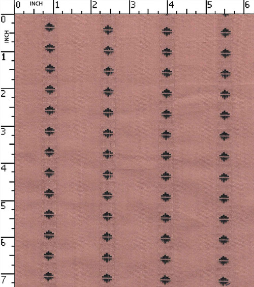 100% Cotton Yarn Dyed Dobby Thin Thick Stripe With Diamond