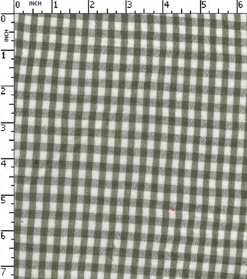 Cotton Viscose Yarn Dyed Crepe 4Mm Gingham Check