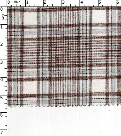 55% Polyester 45% Cotton Yarn Dyed Plain Big Check