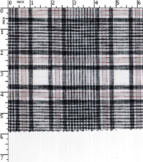 55% Polyester 45% Cotton Yarn Dyed Plain Big Check