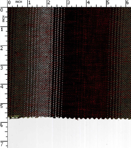 70% Cotton 30% Polyester Yarn Dyed 2/2 Twill Uneven Stripe