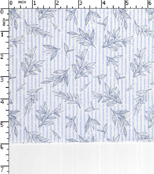 100% Cotton Printed Oxford Leaf
