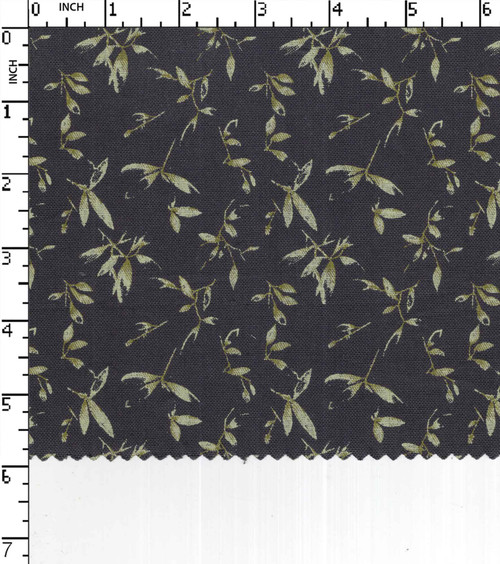 100% Cotton Printed Oxford Leaf