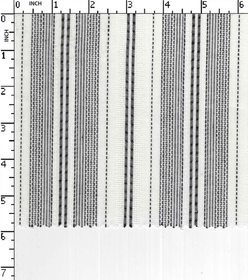 100% Cotton Yarn Dyed Dobby Stiching Stripe