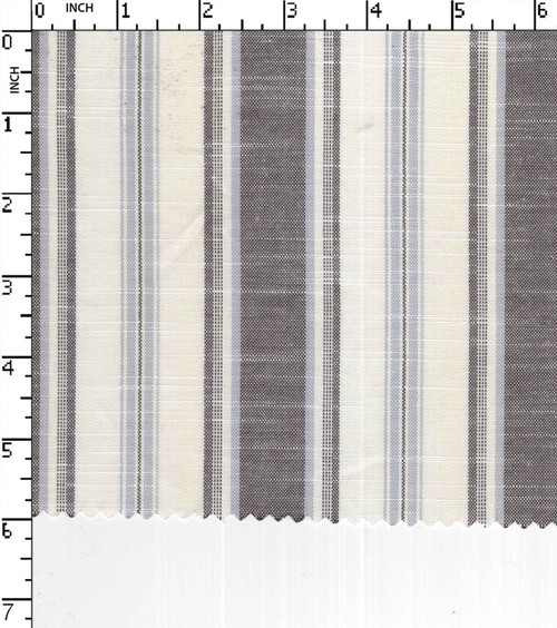 100% Cotton Yarn Dyed Oxford Broad Stripe