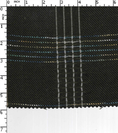 58% Cotton 42% Polyester Yarn Dyed Dobby Big Check
