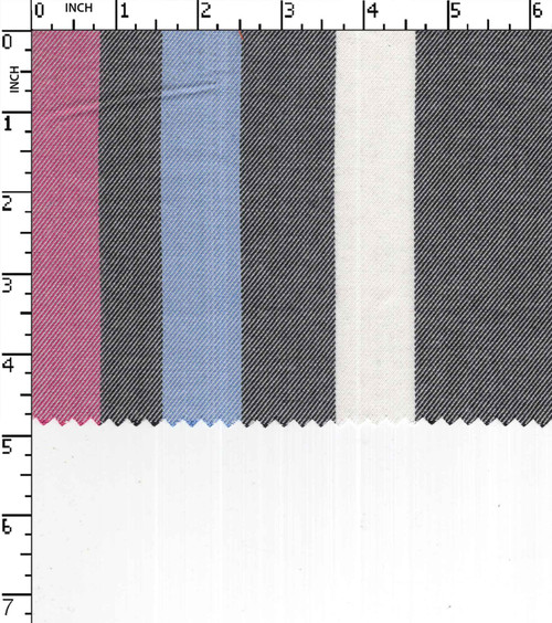 100% Viscose Yarn Dyed Twill Uneven Stripe