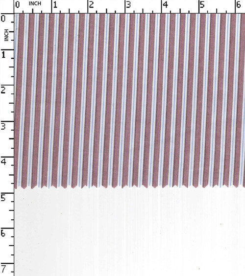 100% Cotton Yarn Dyed Plain Uneven Stripe