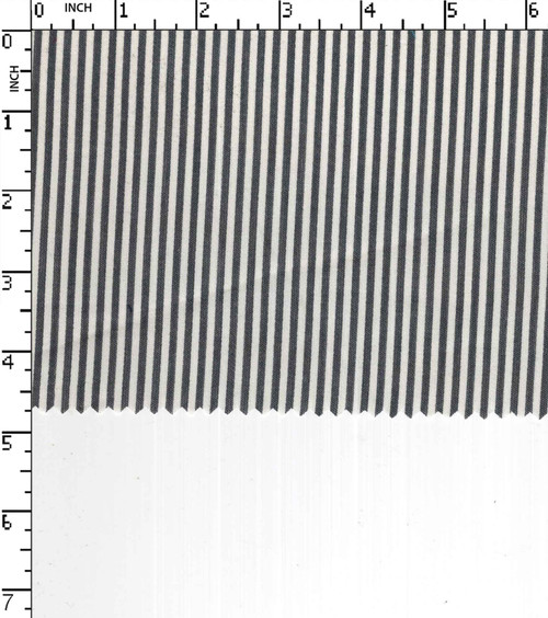 100% Cotton Printed Moss 2Mm Stripe