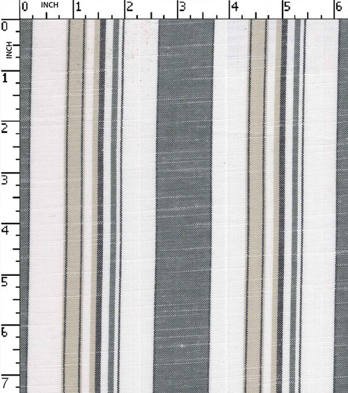 100% Cotton Yarn Dyed Oxford Broad Stripe