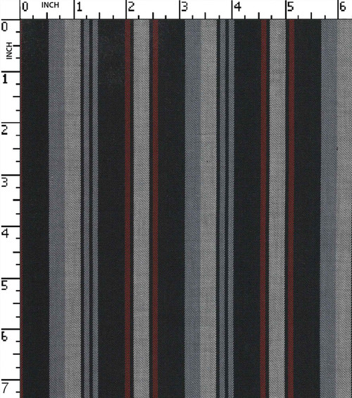 100% Cotton Yarn Dyed Twill Broad Stripe