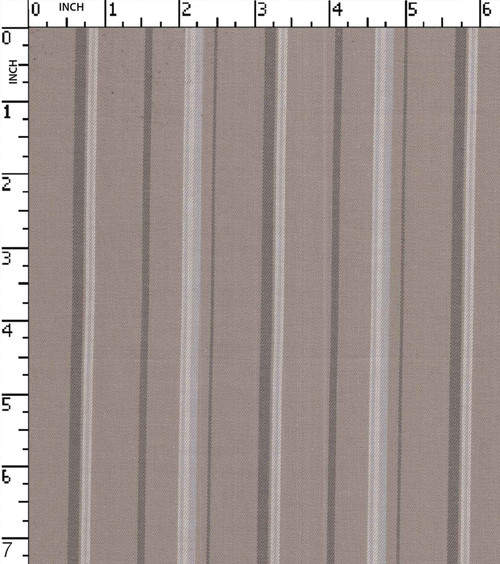 100% Cotton Yarn Dyed Twill Uneven Stripe