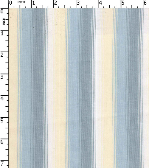 100% Cotton Yarn Dyed Twill Uneven Stripe