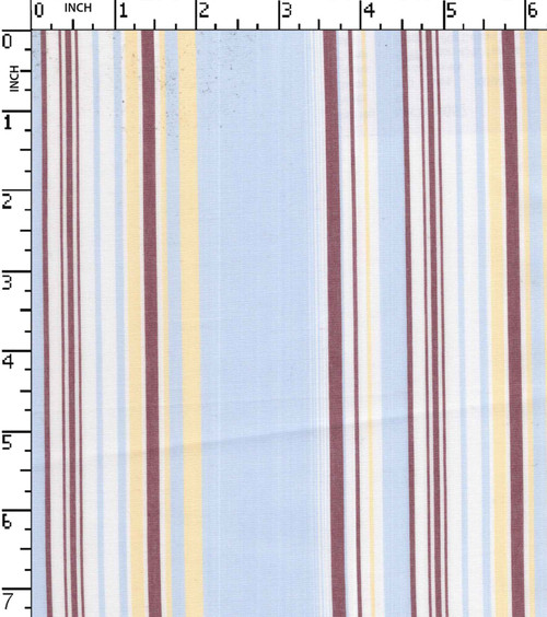 55% Cotton 45% Tencel Yarn Dyed Plain Uneven Stripe