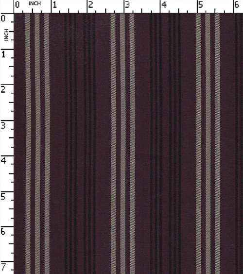 100% Cotton Yarn Dyed Twill Uneven Stripe