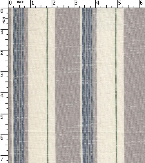 100% Cotton Yarn Dyed Oxford Thick Thin Stripe