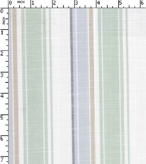 100% Cotton Yarn Dyed Oxford Uneven Stripe