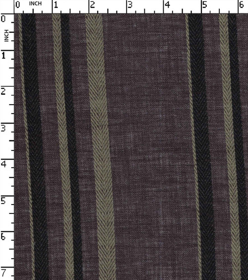 64% Cotton 36% Polyester Yarn Dyed Dobby Uneven Stripe