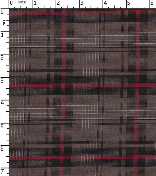 100% Cotton Yarn Dyed Oxford Medium Check