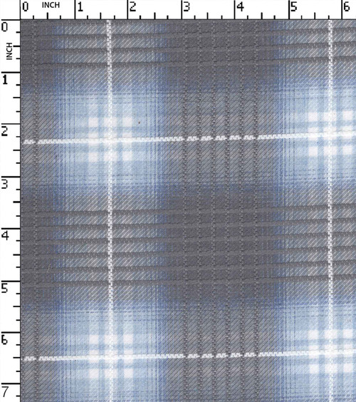 100% Cotton Yarn Dyed Dobby Medium Check