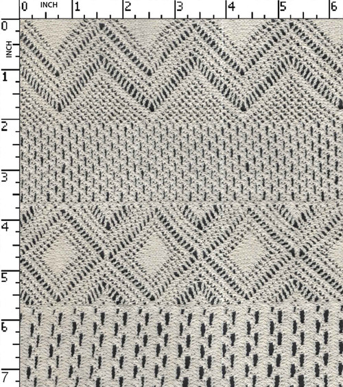90% Cotton 10% Nylon Greige Crochet Diamond With Cord