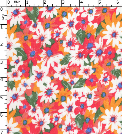 100% Cotton Printed Plain Floral
