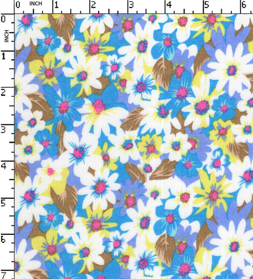 100% Cotton Printed Plain Floral