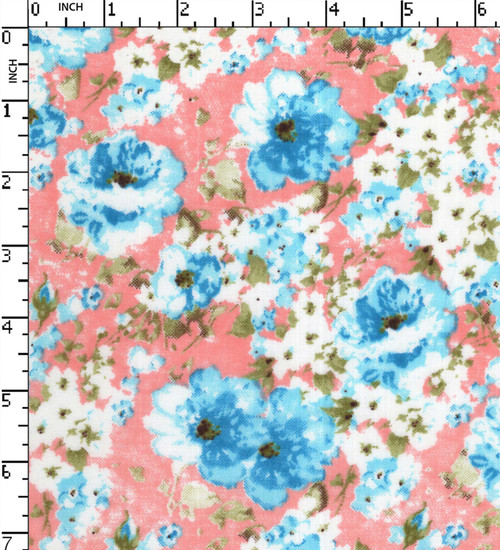 100% Cotton Printed Plain Floral