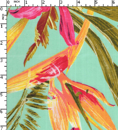 100% Cotton Printed Plain Leaf