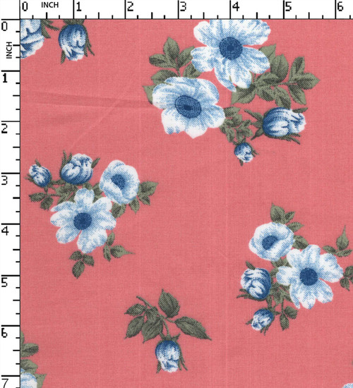 100% Cotton Printed Plain Flower