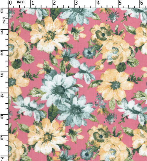 100% Cotton Printed Plain Floral