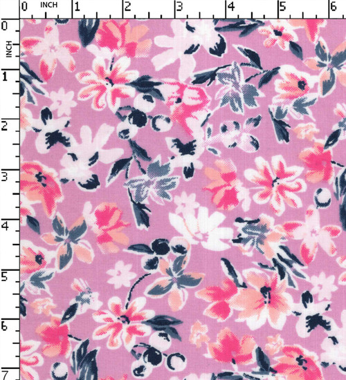 100% Cotton Printed Plain Flower