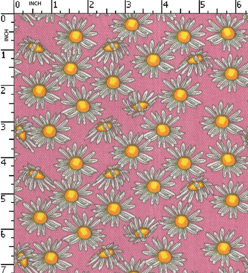 100% Cotton Printed Twill Flower