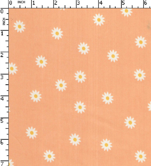 Cotton Polyester Lycra Printed Twill Sun