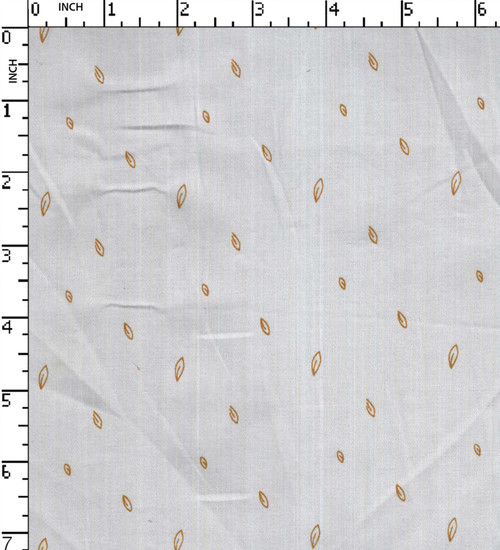 100% Cotton Printed Satin Leaf With Stripe