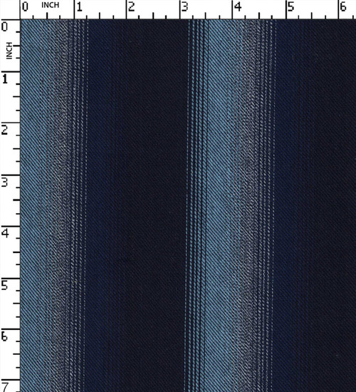 100% Cotton Yarn Dyed Twill Thin Thick Stripe