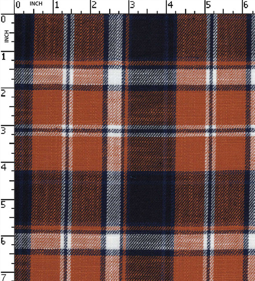 100% Cotton Yarn Dyed Twill Big Check
