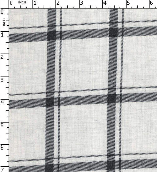 100% Cotton Yarn Dyed Twill Big Check