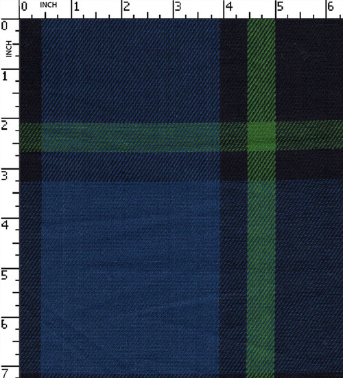 100% Cotton Yarn Dyed Twill Big Check