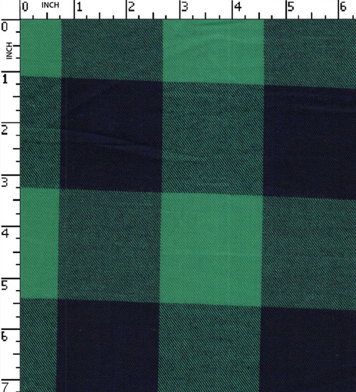 100% Cotton Yarn Dyed Twill Medium Check
