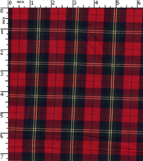 100% Cotton Yarn Dyed Plain Medium Check